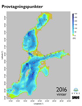 Arandas provtagningspunkter 2016